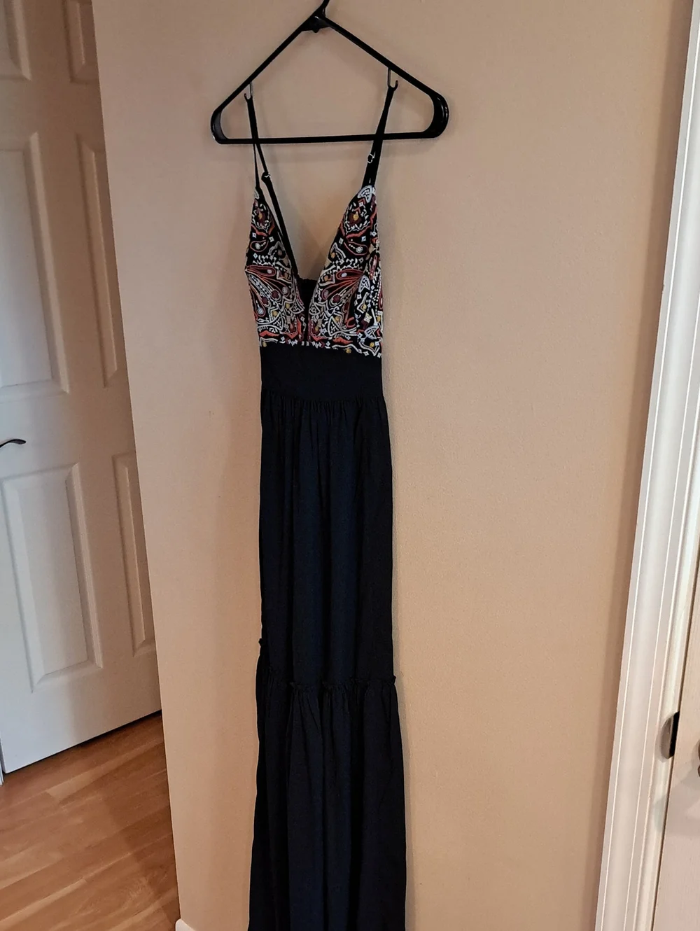 Abercrombie & Fitch Black Maxi Dress